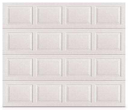 White residential garage door panel texture